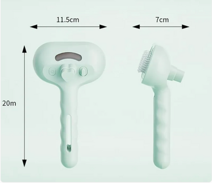 Chevaroo 3-in-1 Self-Cleaning Steam Pet Brush
